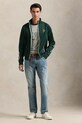 Ρούχα Μπλούζα Polo Ralph Lauren Lstrackjktm1 Long Sleeve Full Zip 710971833 πράσινο