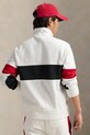Mikina Polo Ralph Lauren Lstrackjktm3 Long Sleeve 710971949 bílá AW25