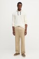 Armani Exchange sweter bawełniany XM000916.AF12930 beżowy AW25