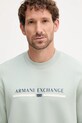 Odzież Armani Exchange bluza XM000982.AF10818 zielony
