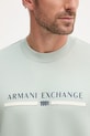 Armani Exchange bluza zielony XM000982.AF10818
