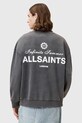 AllSaints hanorac de bumbac SOLEIL M015NC gri AW25