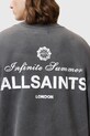 Îmbrăcăminte AllSaints hanorac de bumbac SOLEIL M015NC gri