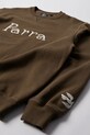 Ρούχα Βαμβακερή μπλούζα by Parra Weird trad logo 54321 καφέ