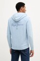 Bavlnená mikina Pepe Jeans bavlna modrá PM582916