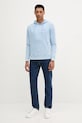 Pepe Jeans hanorac din bumbac PM582916 albastru AW25