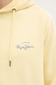 Bavlnená mikina Pepe Jeans PM582916 žltá
