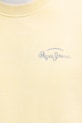 Pepe Jeans bluza bawełniana żółty PM582918