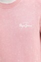 Bavlnená mikina Pepe Jeans PM582918 ružová