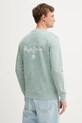 Ruházat Pepe Jeans pamut melegítőfelső PM582918 zöld