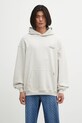 Represent bluza bawełniana Owners Club Script nadruk szary OCM41200