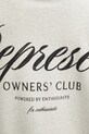 Represent bluza bawełniana Owners Club Script szary OCM41200