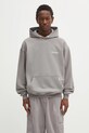 Represent bluza bawełniana Owners Club Script nadruk szary OCM41200