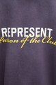 Represent bluza bawełniana Patron of the Club fioletowy MLM4272