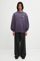Represent bluza bawełniana Patron of the Club MLM4272 fioletowy