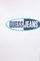 Bavlněná mikina Guess Jeans M5YQ02.KCPR1 bílá