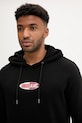 Bombažen pulover Guess Jeans črna M5YQ02.KCPR1
