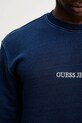 Бавовняна кофта Guess Jeans M5YQ06.KCXQ1 блакитний