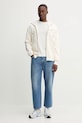Guess Jeans felpa in cotone M5YQ15.KCPR1 beige AW25