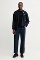Guess Jeans bluza bawełniana M5YQ15.KCPR1 granatowy AW25