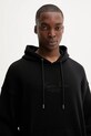 Guess Jeans felpa in cotone nero M5YQ16.KCPR1