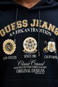 Guess Jeans bluza bawełniana M5YQ18.KCPR1 granatowy