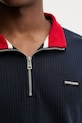 Памучна блуза с дълги ръкави Guess Jeans M5YQ23.KCTR1 тъмносин