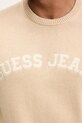 Guess Jeans sweter bawełniany M5YR18.Z3HM1 beżowy
