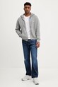 Βαμβακερή ζακέτα Guess Jeans M5YR20.Z3P41 γκρί AW25