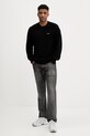 Βαμβακερό πουλόβερ Guess Jeans M5YR25.Z3HM1 μαύρο AW25
