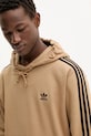 adidas Originals bluză 3-Stripes bej JY1377