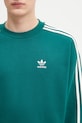 Dukserica adidas Originals Oversize Crew zelena KA0467