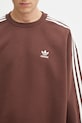 adidas Originals sweatshirt Oversize Crew brown KA0469