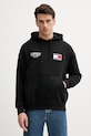 Памучен суичър Tommy Hilfiger x F1 THE MOVIE памук черен MW0MW41386