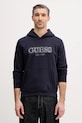 Guess bluza z kapturem granatowy M5BQ36.K9Z21