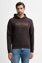 Guess bluza z kapturem brązowy M5BQ36.K9Z21