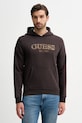 Guess bluza z kapturem brązowy M5BQ36.K9Z21