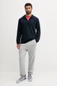 EA7 Emporio Armani bluza bawełniana AF12661.7M000883 granatowy AW25