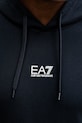 Bombažen pulover EA7 Emporio Armani PJVRZ.8NPM32 mornarsko modra