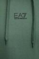 Bombažen pulover EA7 Emporio Armani PJVRZ.8NPM32 zelena