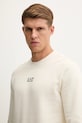 Mikina EA7 Emporio Armani krémová PJVTZ.8NPM34