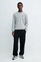 Μπλούζα adidas Doodle Hunt Hike Sweater JM6503 γκρί AW25