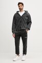 PLEIN SPORT bluza bawełniana FAEC.MJB3742.SJY001N czarny AW25