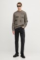 Armani Exchange bluza bawełniana XM001881.AF16281 szary AW25