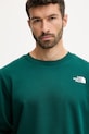 The North Face bluză Simple Dome verde NF0A89FB1KI1