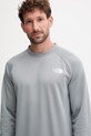 Αθλητική μπλούζα The North Face Reaxion 2.0 γκρί NF0A8DRRPUW1