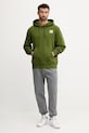The North Face hanorac de bumbac Connect Relaxed NF0A8E40BRI1 verde AW25