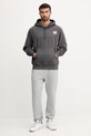 Βαμβακερή μπλούζα The North Face Connect Relaxed NF0A8E40RHI1 γκρί AW25