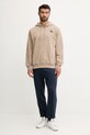 Βαμβακερή μπλούζα The North Face Flowe Dome NF0A8EGZBOX1 καφέ AW25