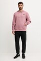 Βαμβακερή μπλούζα The North Face Flowe Dome NF0A8EGZHCS1 ροζ AW25